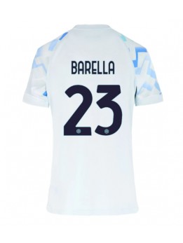 Inter Milan Nicolo Barella #23 Auswärtstrikot für Frauen 2025-26 Kurzarm